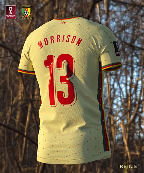 cameroon soccer jersey design on Behance