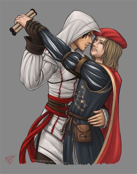 Ezio & Leonardo - Ezio & Leonardo Photo (23982472) - Fanpop