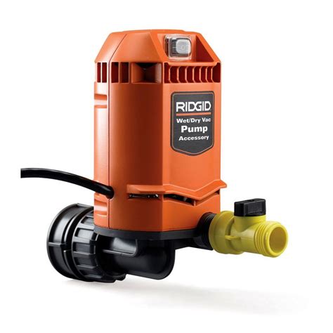 RIDGID Quick Connect Pump Accessory for RIDGID Wet Dry Vacs-VP2000 - The Home Depot