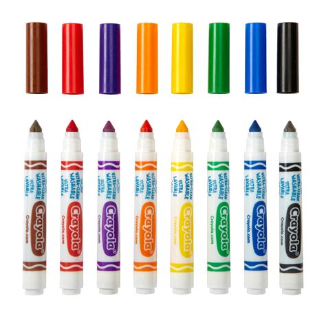 Crayola Markers Broadline Washable - Pack of 8