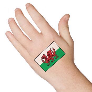 Wales Flag Tattoo – Tattoo for a week