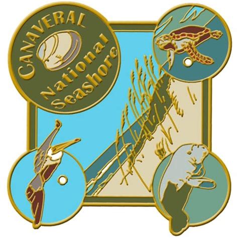 Canaveral National Seashore Hiking Medallion - Shop Americas National Parks