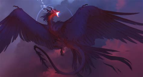 tempest by Haskiens on DeviantArt | Mythical creatures art, Dragon artwork, Creature concept art