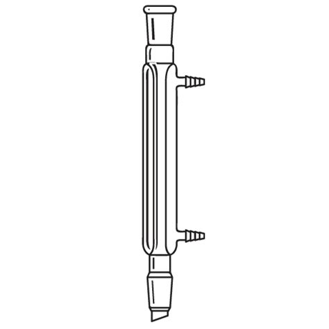 Condenser Liebig 24/40 500mm - Laboratory Glassware, Condensers - CTechGlass.com