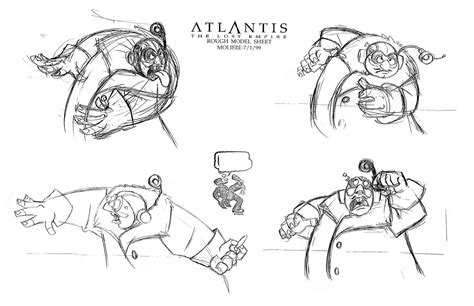 Living Lines Library: Atlantis - The Lost Empire (2001) - Characters ...