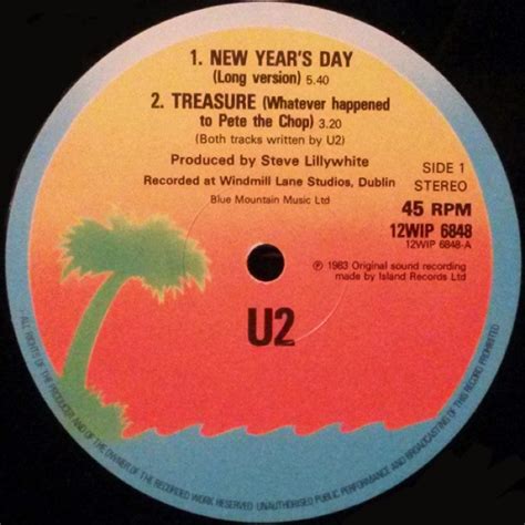 U2 - New Year's Day (Long Version) - Mijn Platenzaak