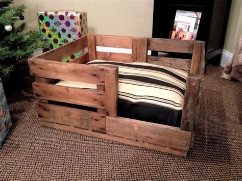 DIY Pallet Dog Bed Ideas Make At Home - Pallets Platform