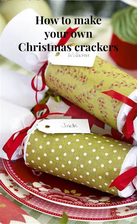 How to make homemade Christmas crackers | Homemade christmas crackers ...