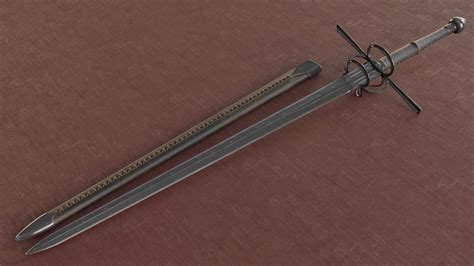 ArtStation - Two Handed Long Sword | Resources