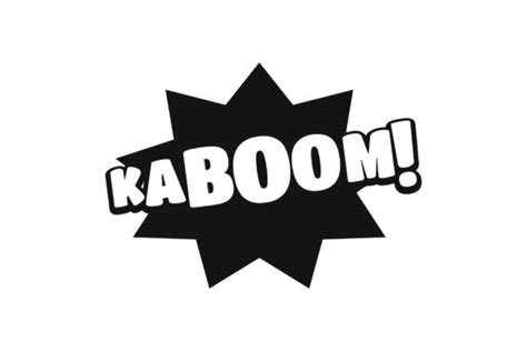 Comic Boom Kaboom Icon Graphic by anatolir56 · Creative Fabrica