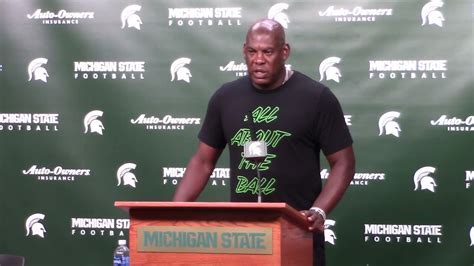 Mel Tucker Press Conference 8-22-22 | Camp Update, Michigan State Football, Spartan Football ...