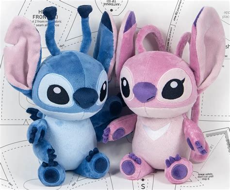 Stitch & Angel Plushie Sewing Pattern (Choly Knight) | Craft Resource ...