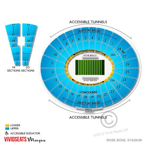 Stadium Seating Guide for Rose Bowl Concerts | Vivid Seats