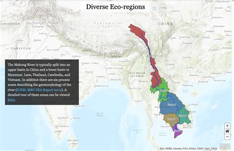 Mekong River Map