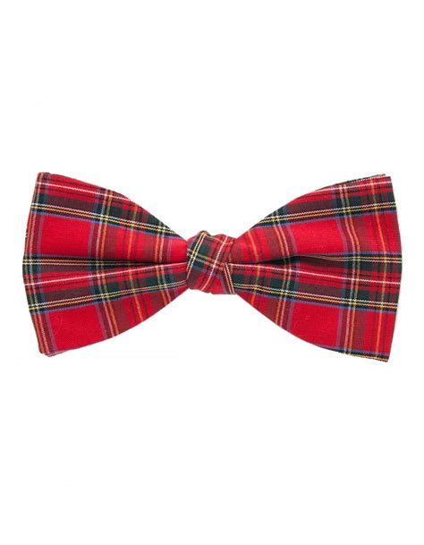 Royal Stuart Tartan Bow Tie