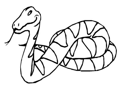 Snake Printable Coloring Pages