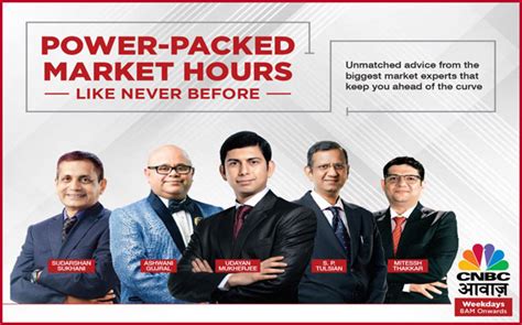 CNBC Awaaz revamps 'Market Hours' with impressive line-up of Stock Market experts