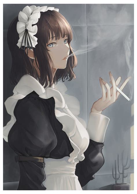 34+ Anime Girl Smoking Weed