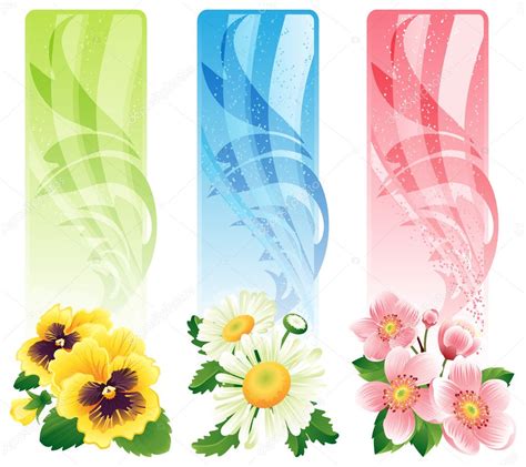 Flower banner — Stock Vector © Jut_13 #2011491