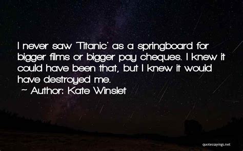 Top 16 Winslet Titanic Quotes & Sayings