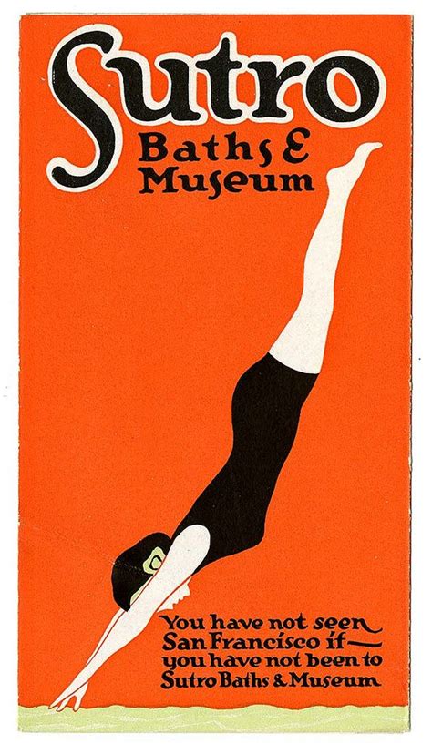 Pamphlet, Sutro Baths & Museum [cover] (1923) courtesy, California ...