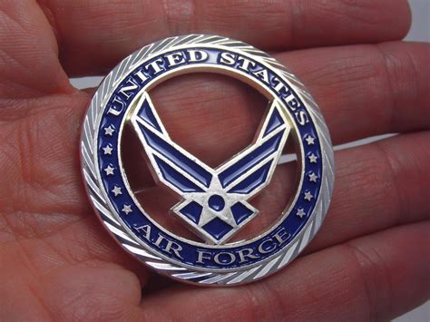 US Air Force Core Values Challenge Coin USAF Collectible Coin Airman Collectible From ...