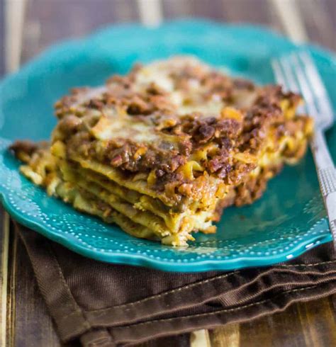 Meaty Vegetarian Lasagna Recipe - with mushrooms