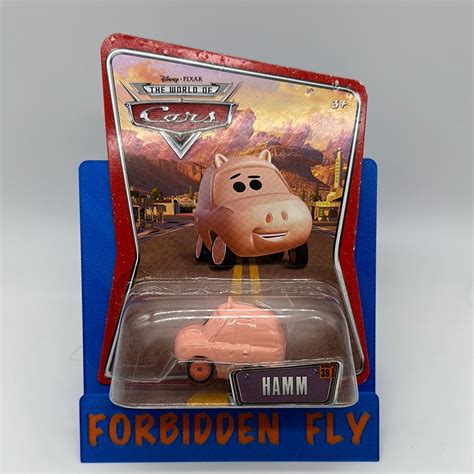 Disney Pixar Cars Movie - World of Cars - (Toy Story) Hamm – Forbidden Fly