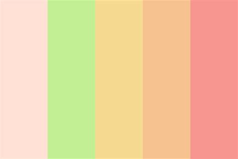 Classic Peach Color Palette