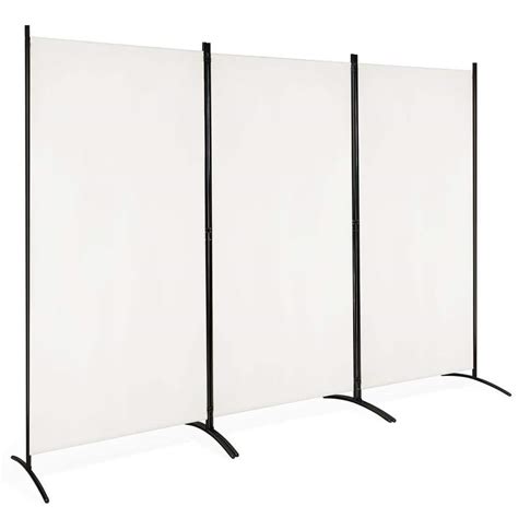 Costway 6 ft. White 3-Panel Room Divider HW65774WH - The Home Depot