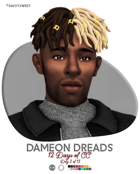 Sims 4 Male Hair Dreads