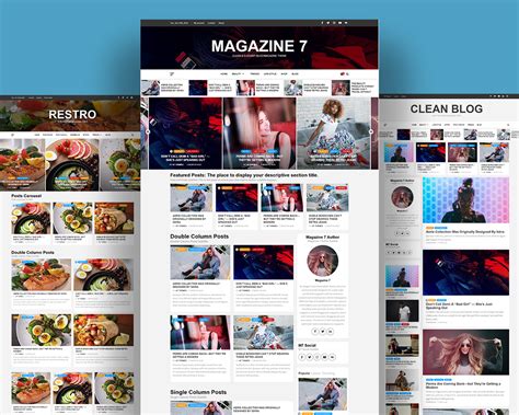 Magazine 7 - Clean, Elegant and Beautiful Free WordPress Multipurpose ...