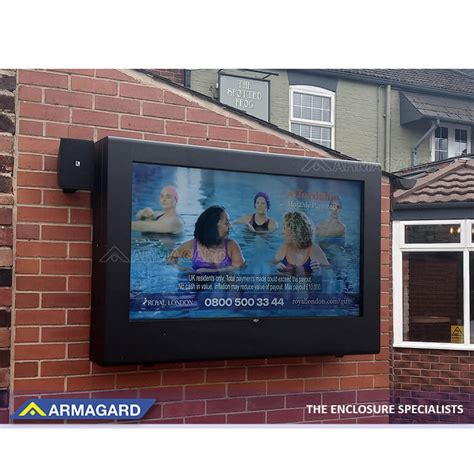 Outdoor TV Enclosure, 55 inch | Armagard Ltd