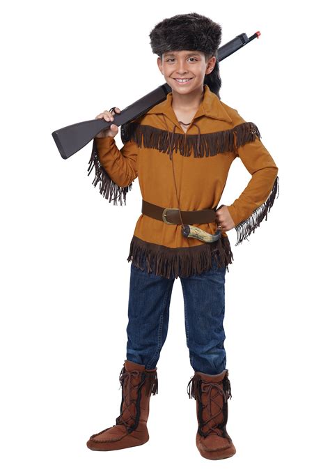 Davy Crockett Kids Costume