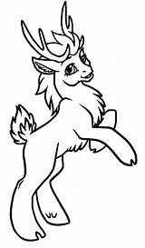 Free Printable Reindeer Coloring Pages For Kids sketch template