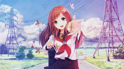 Happy Anime Woman Wallpapers - Top Free Happy Anime Woman Backgrounds - WallpaperAccess