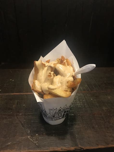 [i ate] Belgian fries : food