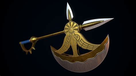 ArtStation - Divine axe Rhitta | Game Assets