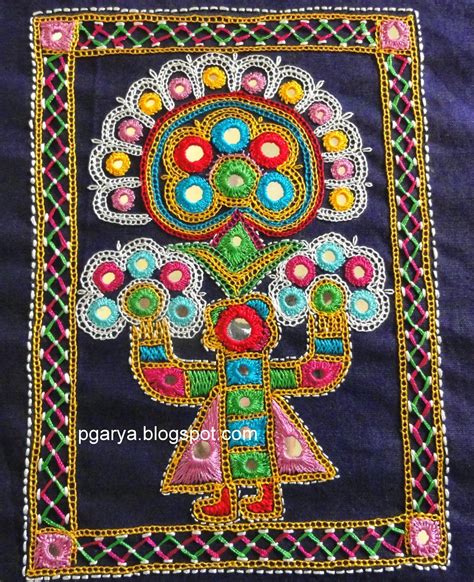 Art & Needlework: Ahir embroidery | Embroidery, Folk embroidery ...