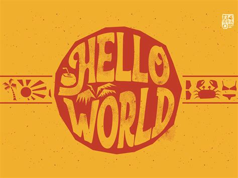 Hello World by inumocca on Dribbble