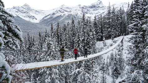 Snowshoeing in Peter Lougheed Provincial Park