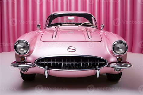 Classic Car Pink Wallpaper Generative AI 32467769 Stock Photo at Vecteezy