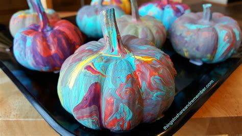 Painted Mini Pumpkins