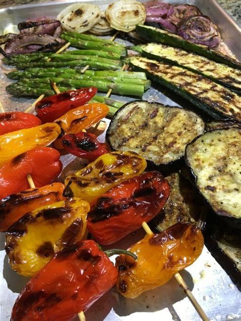 From the garden to the grill | Grilled vegetable recipes, Vegetables, Grilled vegetables