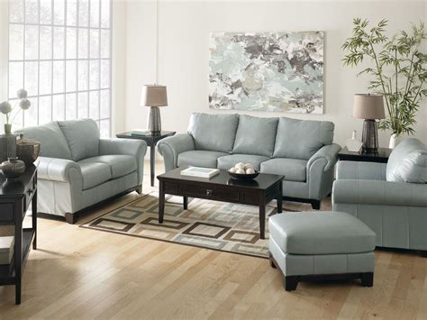 20+ Blue Leather Sofa Living Room Ideas - DECOOMO