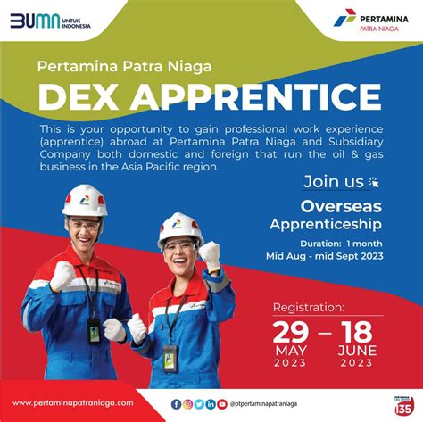 Pertamina Patra Niaga DEX APPRENTICE – FAKULTAS TEKNOLOGI INDUSTRI