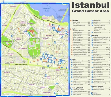 a map of the city of istanbul, with its roads and streets