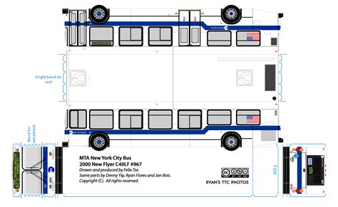 Flickriver: Photoset 'Metropolitan Transit Authority New York (MTA) Paperbuses' by R. Flores