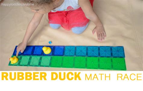 Rubber Duck Math Race - HAPPY TODDLER PLAYTIME