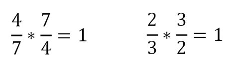 Inverse Property of Multiplication